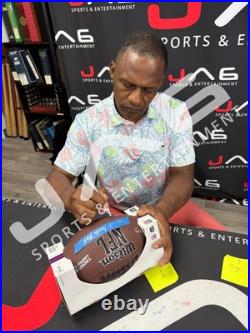 Joe Horn autographed signed inscribed football NFL JSA New Orleans Saints