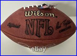 Joe Montana Autograph Signed NFL Football Inscribed HOF JSA Mounted Memories