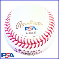 Joe West? Chicago Cubs Signed 2016 World Series Baseball Autograph inscribed