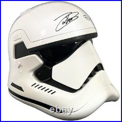 John Boyega autographed signed inscribed Stormtrooper Helmet JSA Star Wars