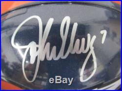 John Elway Signed Autograph Inscribed 7 Full Size Broncos Helmet Jsa Coa He082