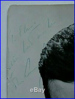 John F Kennedy Inscribed And Signed 8x10 Photo To Elaine