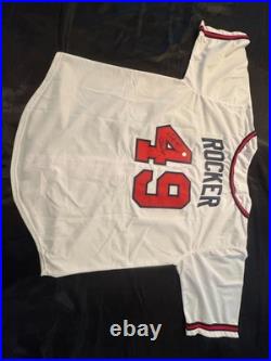 John Rocker Signed Jersey Inscribed F NY! (AWM) Authenticated Autograph