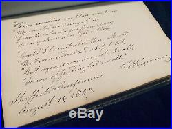 John Wesley METHODIST Autographs MANUSCRIPT Album SIGNED Hymns 70+ SIGNATURES