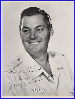 Johnny Weissmuller Inscribed Photograph Signed