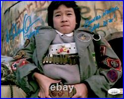 Jonathan Ke Quan autographed signed inscribed 8x10 photo JSA Witness The Goonies