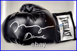 Jonathan Majors signed inscribed Damian Creed III 3 Boxing Glove autograph BAS