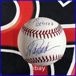 Jorge Posada NY Yankees Signed & Inscribed Baseball Autographed Steiner CX COA