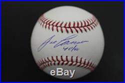 Jose Canseco A's Inscribed 40/40 Autographed Signed MLB Baseball JSA COA G