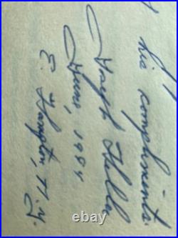 Joseph Heller Signed Inscribed Catch-22 Paperback Autographed with COA