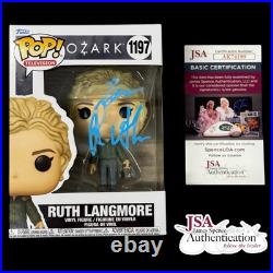 Julia Garner Signed Inscribed Ruth Funko Pop #1197 JSA COA Autograph The Ozarks