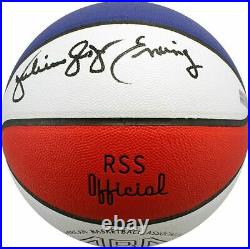 Julius Erving Signed Autographed ABA Basketball Inscribed Dr J TRISTAR