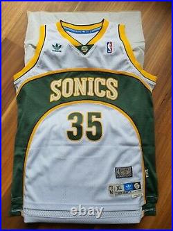 KEVIN DURANT Autographed & Inscribed SUPERSONICS Jersey PANINI LIMITED TO 135