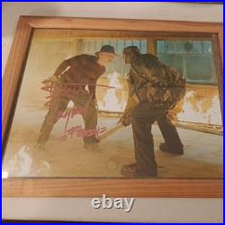 Ken Kirzinger, Robert England autographed signed inscribed 8x10 photo Freddy vs