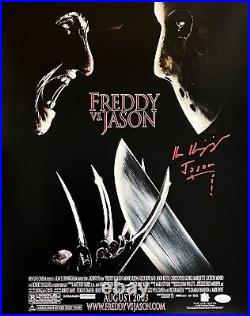 Ken Kirzinger autographed signed inscribed 16X20 photo Freddy vs. Jason JSA COA