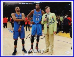 Kevin Durant Craig Sager Signed Autographed Inscribed Auto 11x14 Photo JSA COA