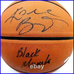 Kobe Bryant Hand Signed Black Mamba Inscribed Autographed NBA Basketball COA