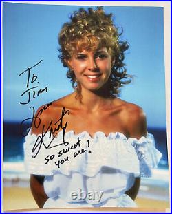 Kristy McNichol Signed Photo 8x10 Little Darlings Autograph Inscribed