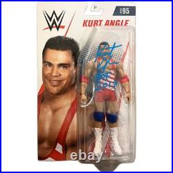 Kurt Angle autographed signed inscribed Series 95 action figure WWE JSA COA