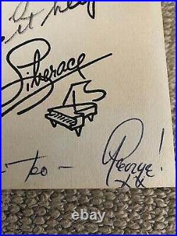LIBERACE autographed inscribed 1955 special edition Bristol's MAGIC OF BELIEVING