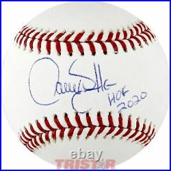 Larry Walker Signed Autographed ML Baseball Inscribed HOF 2020 TRISTAR