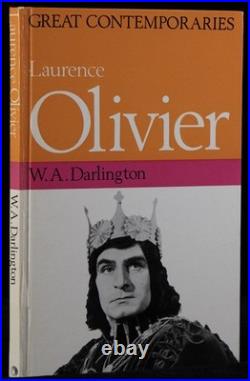 Laurence Olivier Inscribed Book Signed