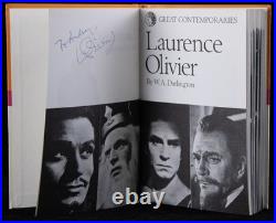 Laurence Olivier Inscribed Book Signed