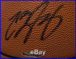 LeBron James Cleveland Cavaliers Autographed Inscribed 04 ROY Basketball UDA