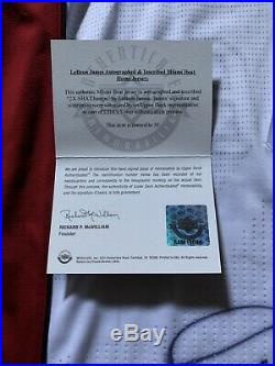 LeBron James Upper Deck UDA Autographed Limited Edition 2/50 Inscribed