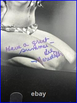 Lee Meredith Signed 8x10 B&W Photo AUTO BAS COA Inscribed Have A Great Summer