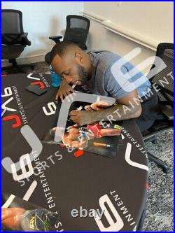 Leon Edwards autographed signed inscribed 16x20 photo UFC JSA COA Rocky