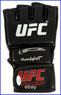 Leon Edwards autographed signed inscribed glove UFC JSA COA Rocky