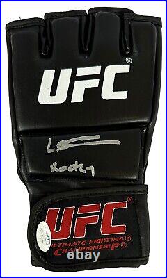 Leon Edwards autographed signed inscribed glove UFC JSA COA Rocky Leon Edwards autographed signed inscribed glove UFC JSA COA Rocky
