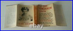 Lillian Roth Signed I'll Cry Tomorrow 1954 Hc/dj Hardcover Book