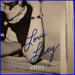 Lucille Ball Signed Photo Autograph Love Lucy Inscribed Vintage