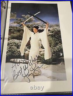 Lucy Liu Autograph Color 8x10 Photo From Kill Bill Signed And Inscribed Rare