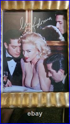 MADONNA autograph hand-Signed Photo inscribed