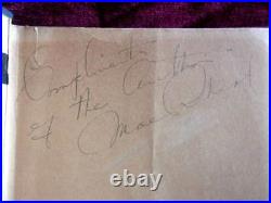 MAE WEST SIGNED SHE DONE HIM WRONG Diamond Lil, RARE 1932 1st, Autograph Novel