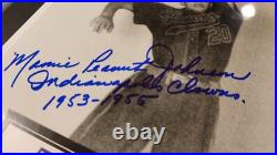 MAMIE PEANUT JOHNSON Autograph/Signed Inscribed 8x10 Steiner COA Indianapolis