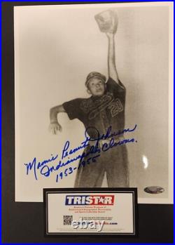 MAMIE PEANUT JOHNSON Autograph/Signed Inscribed 8x10 Tristar COA Indianapolis