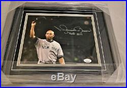 MARIANO RIVERA SIGNED / AUTOGRAPHED 8x10 FRAMED PHOTO HOF 2019 Inscribed JSA (C)