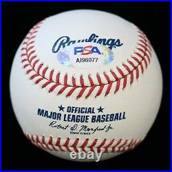 MARIANO RIVERA signed & inscribed baseball autograph PSA bas jsa mlb derek jeter
