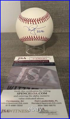 MARK MCGWIRE Signed Official MLB Baseball Autograph Inscribed BIG MAC JSA Witt