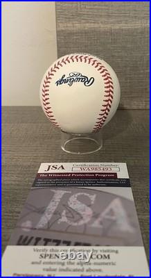 MARK MCGWIRE Signed Official MLB Baseball Autograph Inscribed BIG MAC JSA Witt