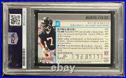 MICHAEL VICK SIGNED 2001 BOWMAN CHROME Rookie Refractor PSA/DNA INSCRIBED /1999