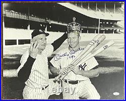 MICKEY MANTLE signed inscribed autographed 16x20 photo HOF Yankees JSA