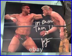 MJF Maxwell Jacob Friedman Signed Inscribed Withproof Autographed 8x10 Photo Cody