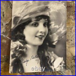 Madge Bellamy Autograph Hand Signed inscribed Photograph Early Vintage