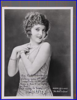 Madge Bellamy Autograph Hand Signed inscribed w hand written comment Photograph