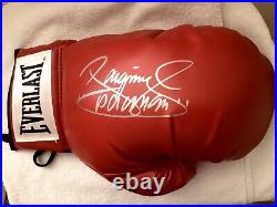 Manny Pacquiao autograph auto signed Everlast boxing glove inscribed PacMan JSA